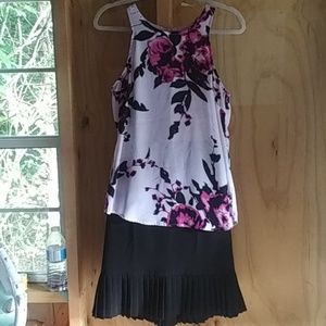 2 piece skirt and blouse